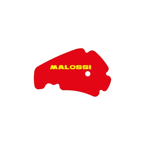 Malossi red sponge air filter - red,