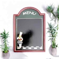 Chalk Board Memo Chef Menu