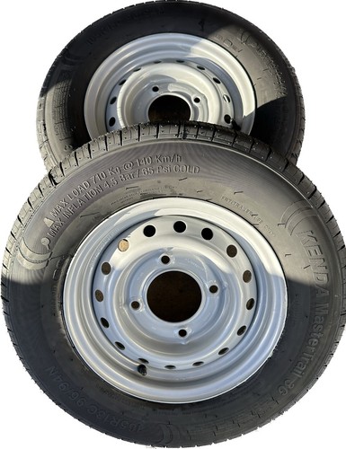 Pair 165 r13c trailer wheel - r13c,