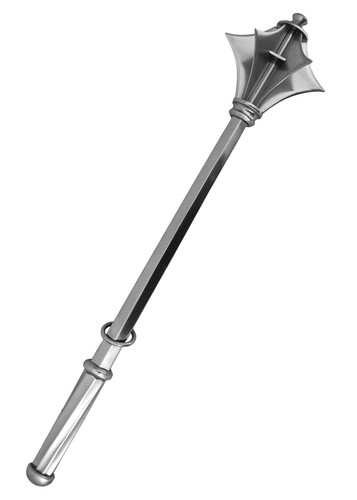 Flanged mace steel medieval - steel,