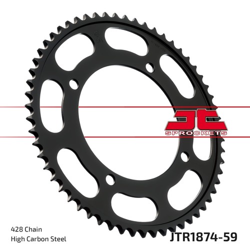 Rear sprocket pitch - 59,