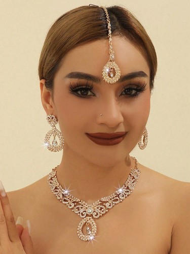 Asian indian gold plated tikka - plated,