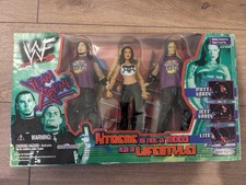 WWE Team Xtreme Jakks Pacific 2001 Matt Hardy Jeff Hardy Lita Figures