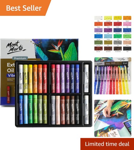 Deluxe assorted oil pastels - 26,