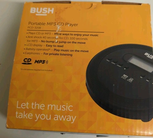 Bush portable mp3 player - mp3, cd