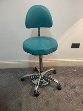 Dental Dentist Doctor Nurses Stool/Foot Operated Hydraulic Dentist Nurses Stool