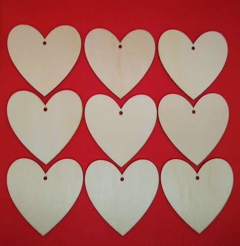Pack 6cm wooden - 2, shapes