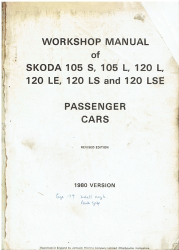 Skoda 105s 105l 120l - 105l,