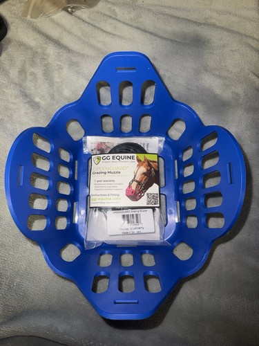 Greenguard grazing muzzle blue - greenguard,