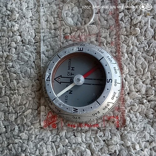 Vintage silva system compass - vintage,