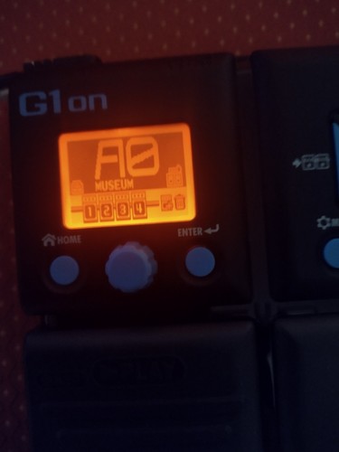 Zoom g1on guitar pedal with - zoom,