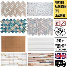 Stone Brick Effect PVC Plastic