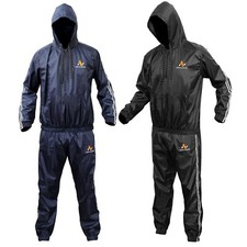 Heavy Duty Sauna Sweat Track Suit Weight loss Slimming Boxing Fat Men Sweat Suit