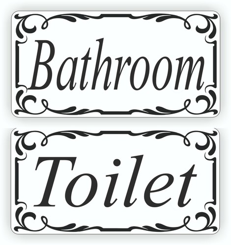 Toilet and bathroom door - toilet,