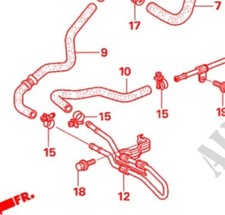 Power Steering Cooler Pipe For Honda CRV Diesel Mk2 53765SKNG00