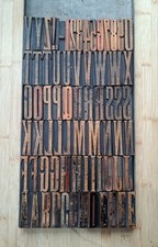 Wooden Letterpress Printers