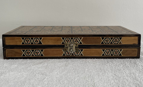 Vintage syrian marquetry - vintage,