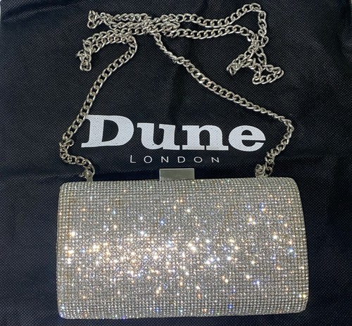 Dune silver diamante - silver, evening