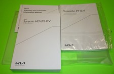 2022 KIA SORENTO HEV PHEV OWNERS MANUAL SET 22 +case S EX +INFOTAINMENT NEW