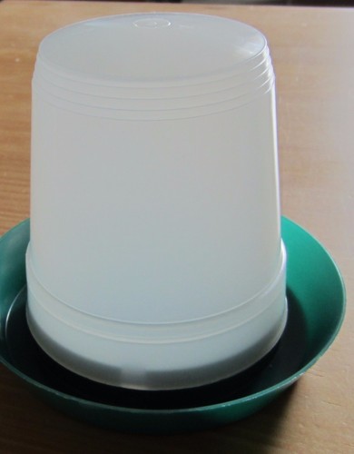 Water silo for - for, cage