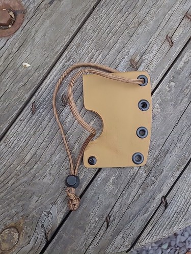 Custom kydex head - kydex, sheath