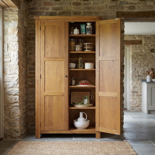 Kitchen pantry cupboard rustic - cupboard,