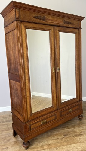 Wardrobe antique french style - wardrobe,