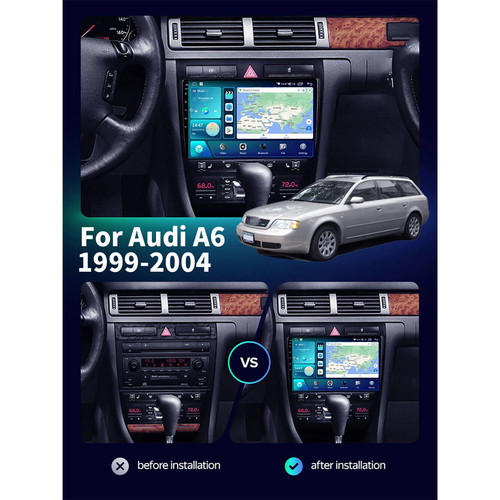 For audi 1999 2004 stereo - for, a6