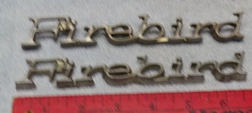 Vintage chrome emblems - **,