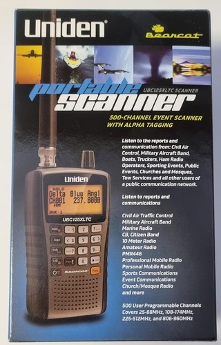 Radio scanner ubc125 xltc - radio,