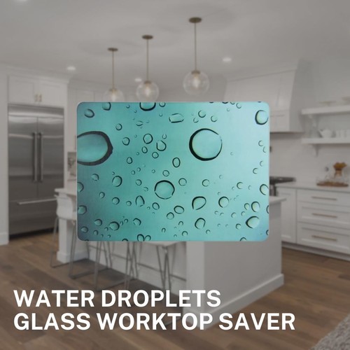 28x38cm water droplets glass - 28x38cm,