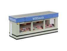 Bachmann 44-1021 Scenecraft Newsagent Platform Kiosk Blue (Pre-Built)