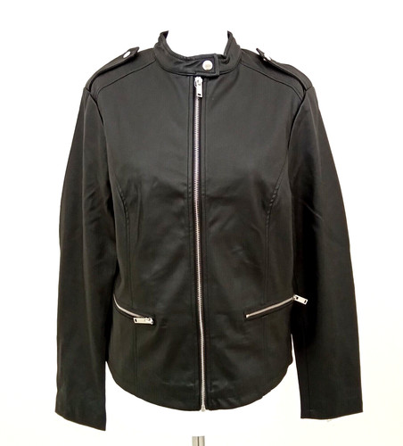 Gemo women jacket black - women's, faux