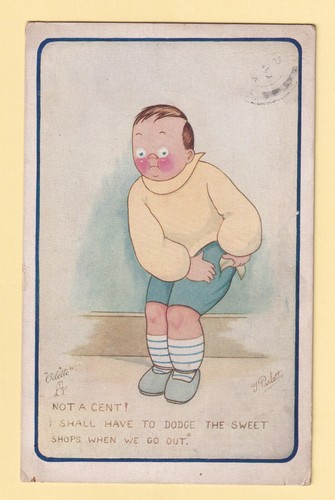 Antique postcard tuck - antique,