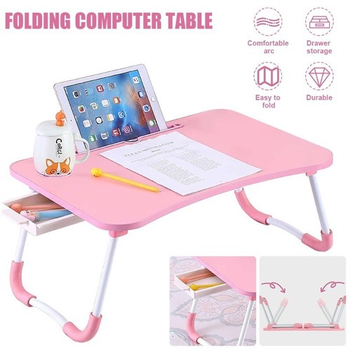 Folding laptop table - table, bed