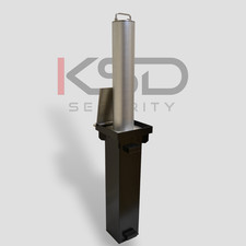 Anti-Ram 550mm Galvanised Telescopic Bollards Security Driveway Retractable Post