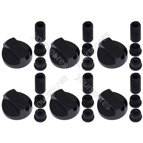 Black universal stoves - 6,