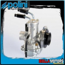 201.1502 CARBURETOR POLINI CP 15 RIEJU RS SPORT, NKD 50 LC WIRE WITH FLANGE AND T