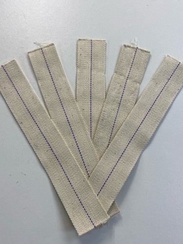 Paraffin flat wick pieces - paraffin,