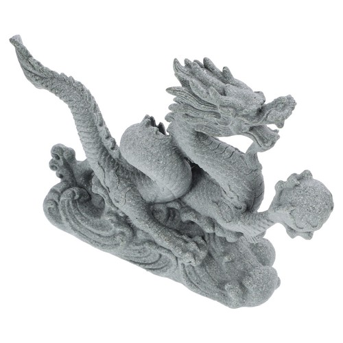 Garden dragon sculpture - garden,