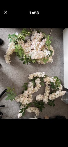 Hanging wisteria garlands - garlands, 2