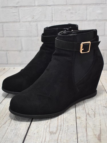 Womens new look black - new, zip