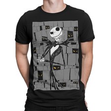 Jack Skellington Character Entertainment Graphic Tee Mens Womens Unisex T Shirt