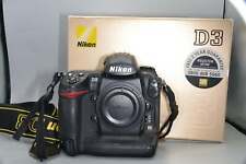 Nikon D3 12.1MP FX DSLR Camera Boxed Shutter Count 19295 Excellent Pro Kit