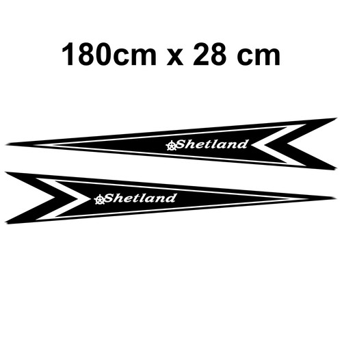 Shetland boat graphics - shetland,