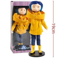 CORALINE Bendy 7" inch Fashion Doll (in Raincoat) - IN STOCK Toy