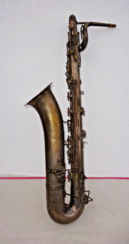 Vintage baritone saxophone - vintage,
