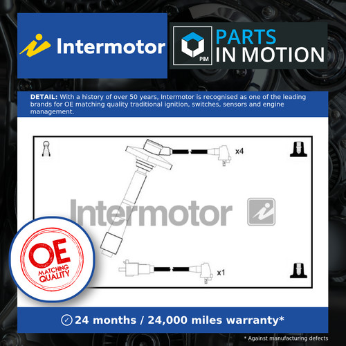 Leads ignition cables set - leads,
