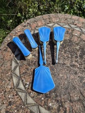 Nice Art Deco Blue Guilloche