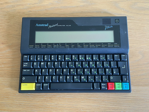 Amstrad nc100 notepad computer - amstrad,